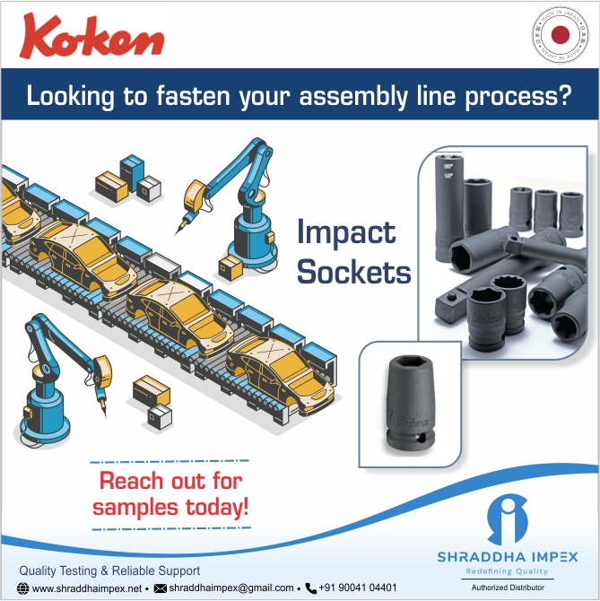 KOKEN – Impact Sockets To Fasten Your Assembly Line - Shraddha Impex