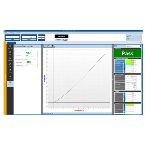 Pressure/Stretchability Measurement Module 