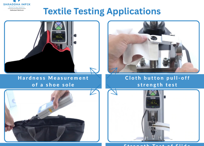 textile industry, force measurment, force gauge, fabric test