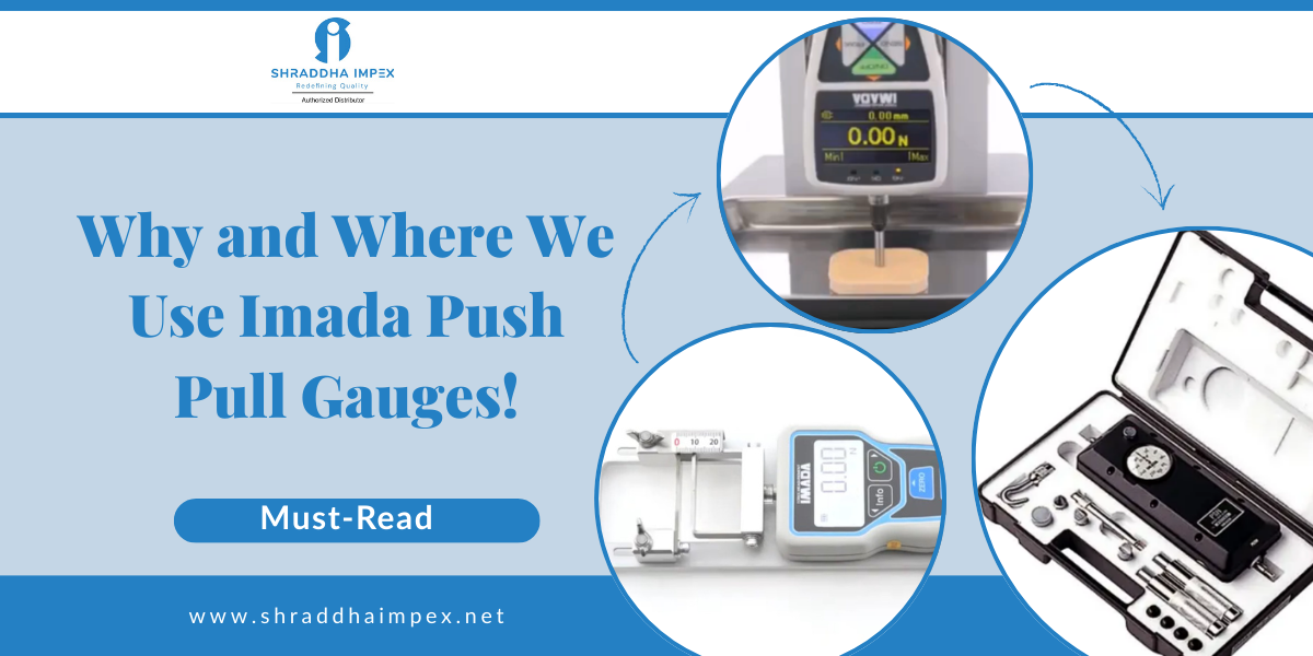 Usage of imada push pull gauge