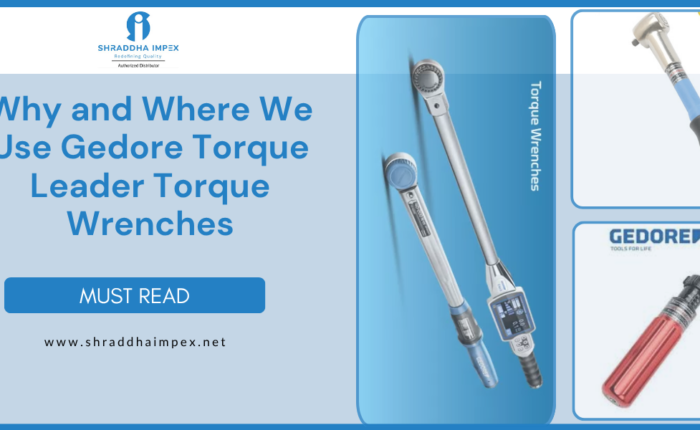 application of gedore torque leader torque wrenches