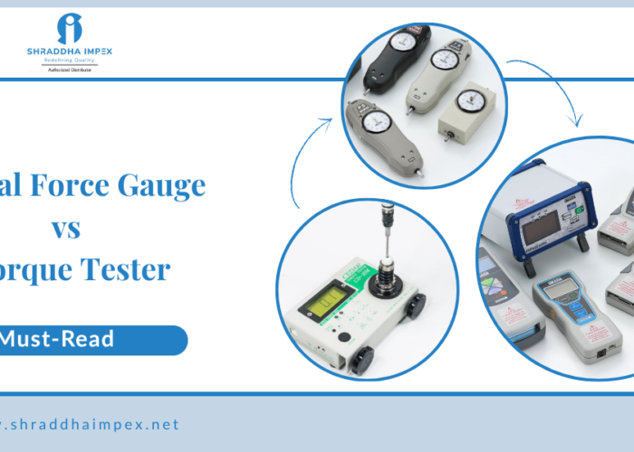 Digital force gauge vs torque tester